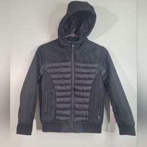 Primark Cares padded cold-weather jacket. Black. Size 9/10 YRS / 140CM.